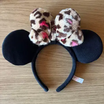 미니 마우스 머리띠 레오파드 무늬 완판템