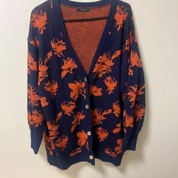 JEANASIS (지나시스) 꽃무늬 자카드 가디건