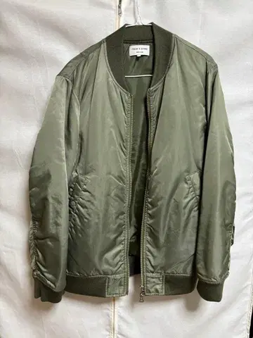 [ 새상품급 ] FREAK'S STORE MA-1 자켓 L 올리브 그린
