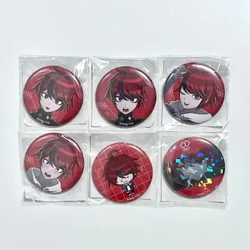 스미노 타쿠미 코토부키야 복권 캔뱃지 6종