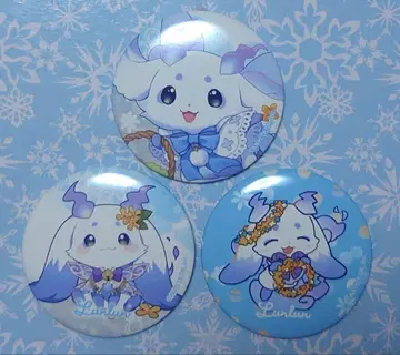 HANA BIYORI 캔뱃지 룬룬