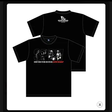 친구회 한정 SPBV 포토 티셔츠/블랙/S