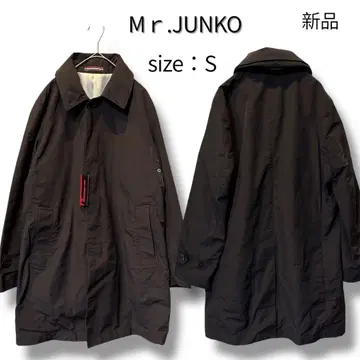 [ 새상품 ] 미스터 준코 스텐카라 코트 비즈니스 방수