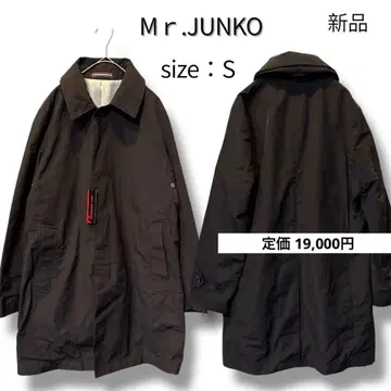 [ 새상품 ] 미스터 준코 스텐카라 코트 비즈니스 방수