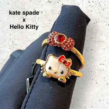 케이트 스페이드 x 산리오 헬로키티 반지