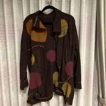 센소유니코 지우 브라운 가디건 긴팔