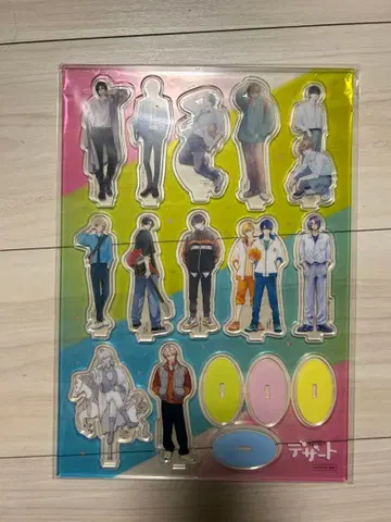 디저트 국보전 히어로 아크릴 스탠드 세트