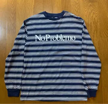 <No Problemo> 보더 롱 슬리브 TEE
