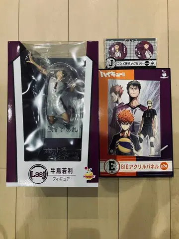 하이큐 happy 복권 라스트 원 우시지마 와카토시 피규어, 덤