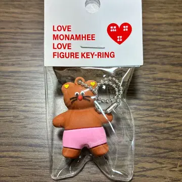 LOVE MONAMHEE LOVE FIGURE KEY-RING