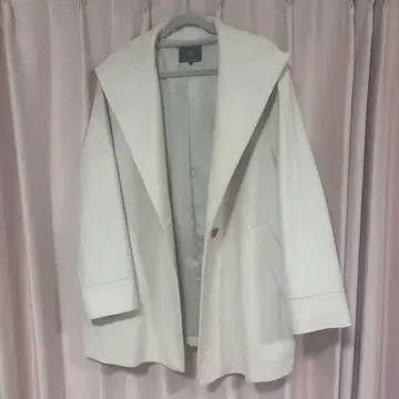 23구 후드 부착 코트 46