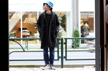 curly 컬리 숄카라 코트