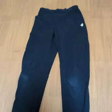 닭 로고 블랙 캐주얼 팬츠