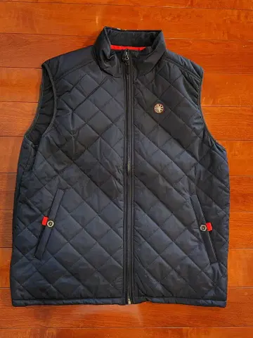 네이비 퀼팅 베스트 XL 사이즈 미사용 새상품