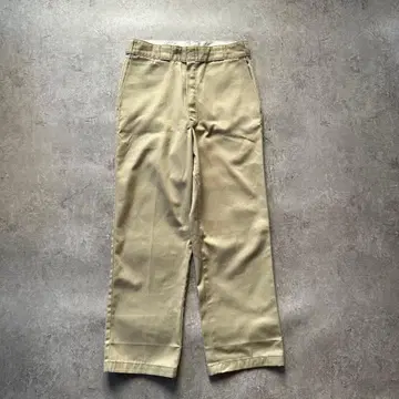 80s 90s 디키즈 워크 팬츠 USA제 베이지 33 x 29 상당