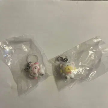 푹신푹신 스노우 산리오 메지루시 액세서리