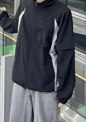 ( 완판템 ) [youll] 나일론 자켓 블랙 나일론 100% 한국