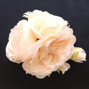 머리 장식 오간자 장미 빗 코사지 헤어 액세서리