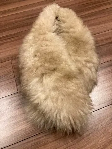 [베이지 퍼 프린지 스톨] 옷깃을 멋스럽고 따뜻하게 즉시 익명 배송합니다