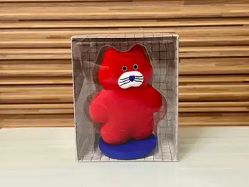 로리즈팜 mojojojo 피규어 빨간색 고양이