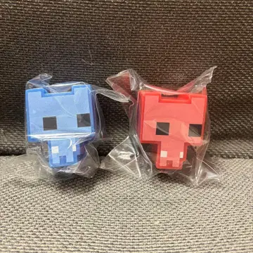 PICOPARK 피코파크 소프트 비닐 마스코트 컬렉션 레드, 블루