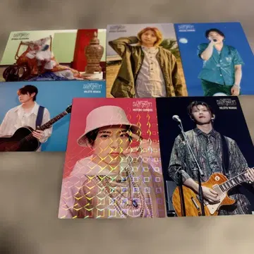 Mrs. GREEN APPLE 바벨탑 포토 카드 레어 포함 6장 세트