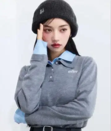 eimy istoire 더블 컬러 디자인 니트