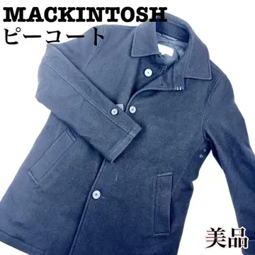 MACKINTOSH 매킨토시 피코트 코트 블랙