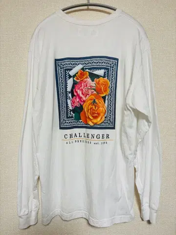 CHALLENGER ( L/S ROSE BANDANA TEE ) M