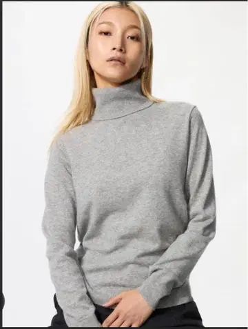 UNIQLO 캐시미어 터틀넥 스웨터