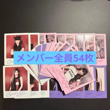 IVE SECRET 봉입 폴라로이드 멤버 전원 54장