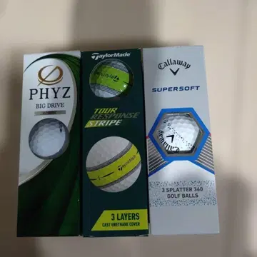 [ 새상품 ] 골프 볼 세트 PHYZ TaylorMade Callaway