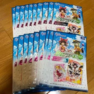 [ 미개봉 새상품 ] 동방 Project 클리어 파일 A5 19장 세트