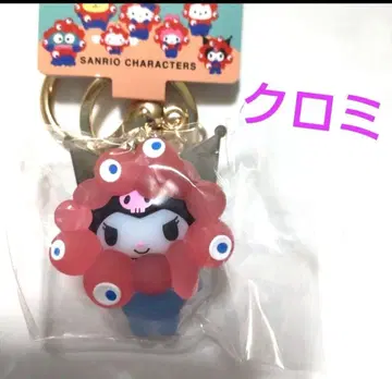 미야쿠미야쿠 산리오 키링 클리어 컬러 쿠로미 박람회