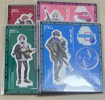 중고 소라마후우라사카 세트 신년회 아크릴 스탠드