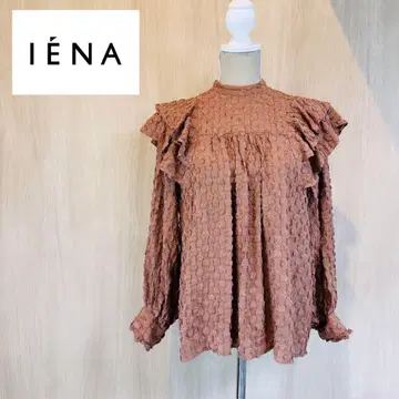 IENA LA BOUCLE 이에나 라 부클 스노우컷 도트 블라우스