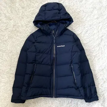 [ 미사용급 ] 몽벨 퍼마프로스트 라이트 다운 후드티 네이비 XS