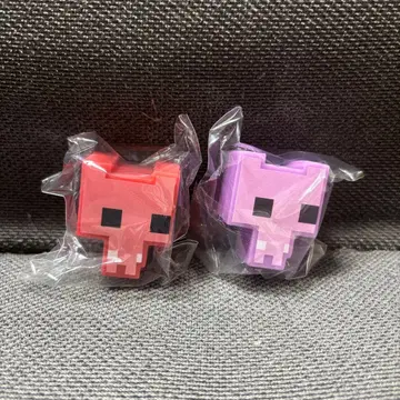 PICOPARK 소프트 비닐 마스코트 컬렉션 레드, 핑크