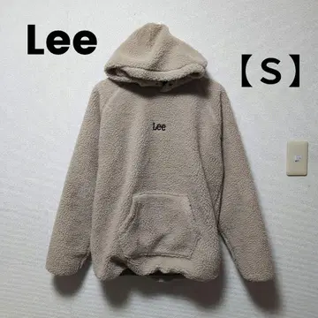 Lee 플리스 후드 자켓 베이지