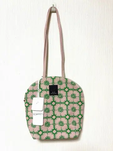 미나 페르호넨 머핀 백 아네모네 핑크 x 그린