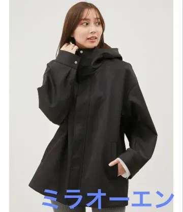 미라 오웬 본딩 후디 블루종