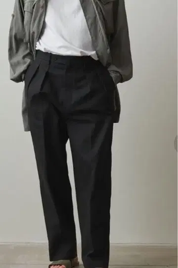 스티븐 앨런 투 플리츠 슬랙스