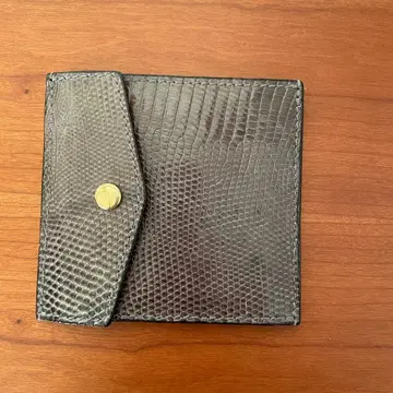 TIPZONE KOBE의 리자드 이단 접이식 지폐 카드 홀더