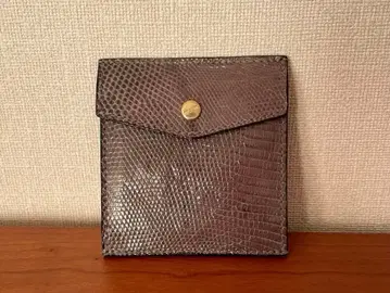 TIPZONE KOBE의 리자드 이단 접이식 지폐 카드 홀더