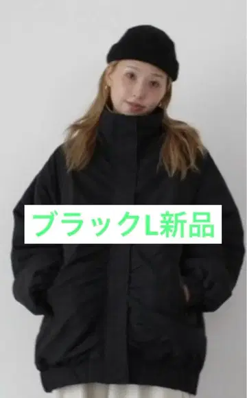 시마무라 hideka 여성용 방수 지퍼 사용 블루종 L 새상품