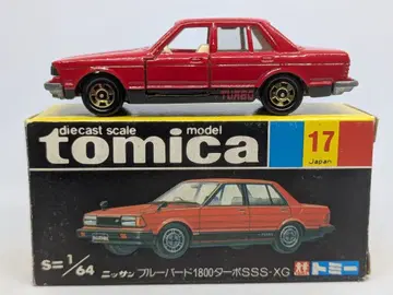 토미카 블랙 상자 일본제 닛산 블루버드 1800 터보 SSS-XG