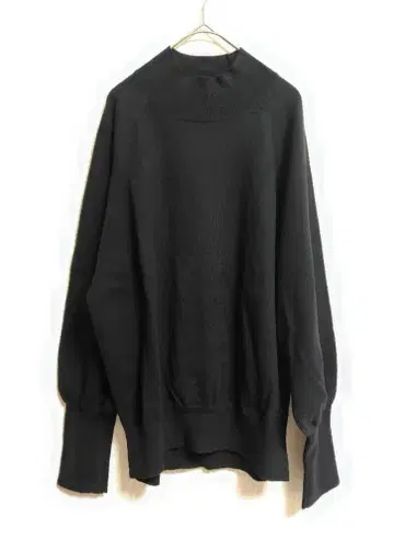 SHIPS 이즈미르 코튼 하이넥 소매 리브 돌먼 풀오버