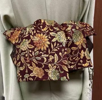 어른용 헤코비, 골드 사라사 패턴, 리버서블 롱