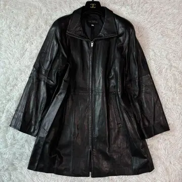 새상품급/램 가죽 ELU REVE 가죽 자켓 싱글 스탠드 카라