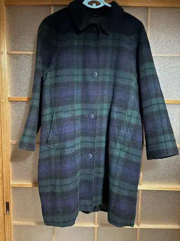 McGregor 체크 무늬 롱 코트